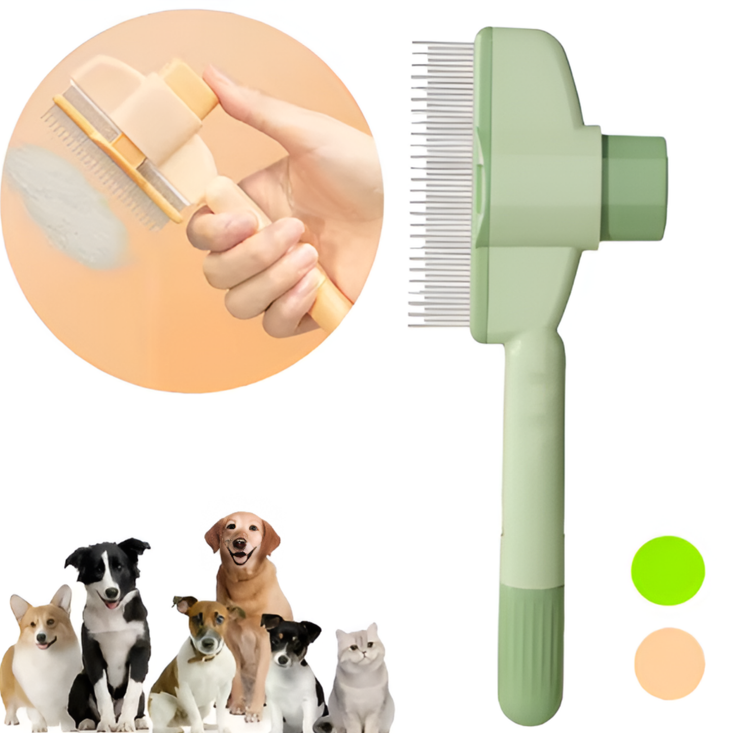 Patify TüyTarak – Hem Tüy Toplar Hem Bitleri Ayırır