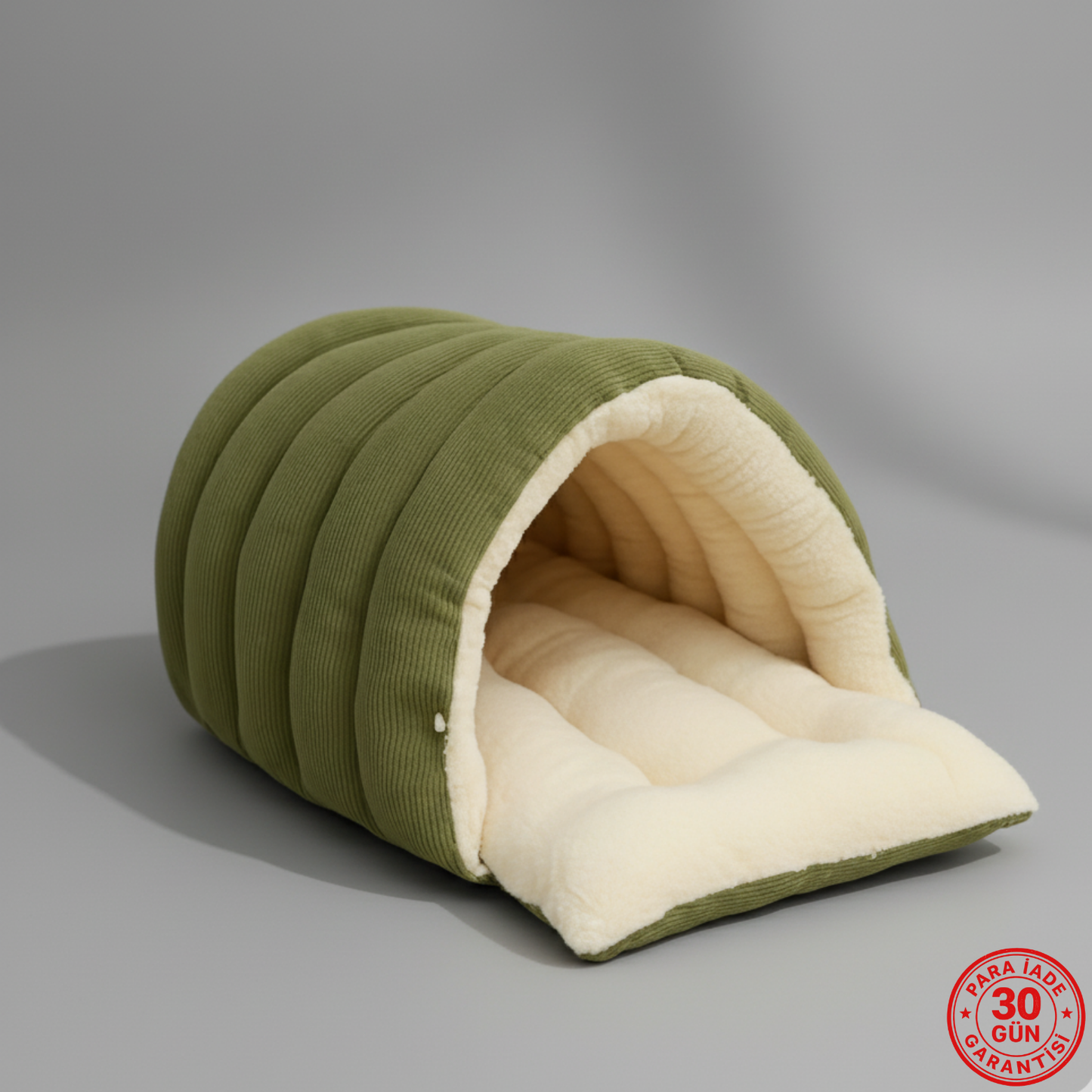 Patify Uyku Tüneli™ – Sıcacık Pelüş Evcil Hayvan Yatağı