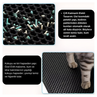 Patify- Elekli Kedi Kumu Paspası