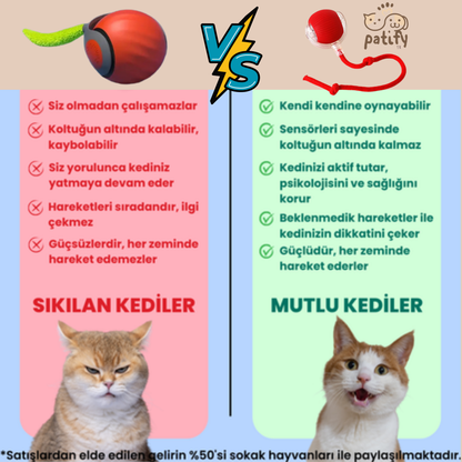 Patify HyperTop™ - Akıllı ve Hareketli Oyun Topu