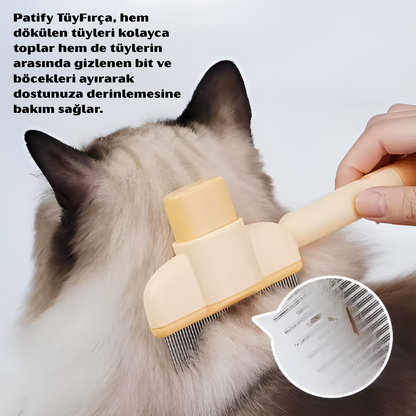 Patify TüyTarak – Hem Tüy Toplar Hem Bitleri Ayırır