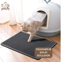 Patify- Elekli Kedi Kumu Paspası