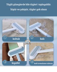 Patify - TüySil - 3 Başlıklı Tüy Toplayıcı