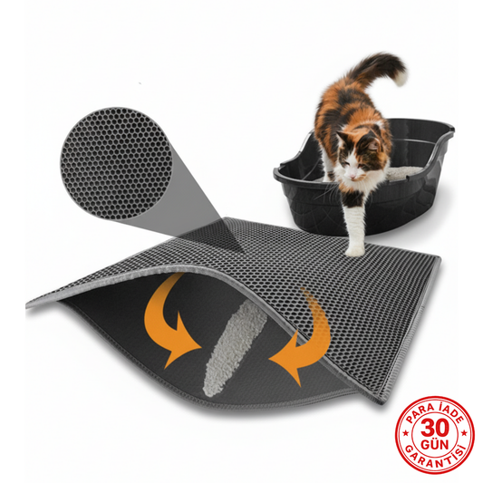 Patify- Elekli Kedi Kumu Paspası