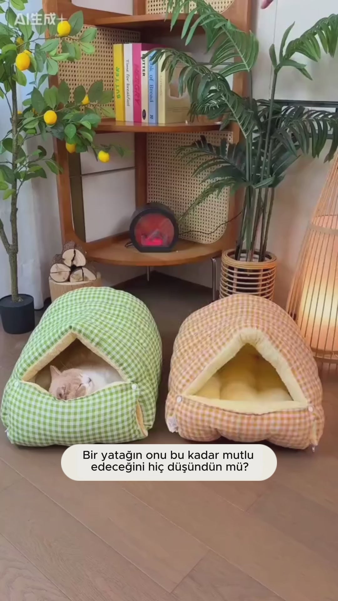 Patify Uyku Tüneli™ – Sıcacık Pelüş Evcil Hayvan Yatağı video